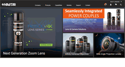 Desktop Screenshot of navitar.com